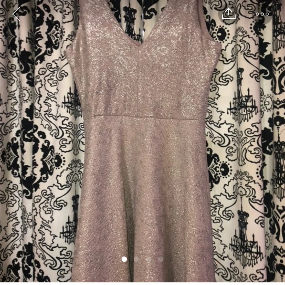 Pink sparkly dress